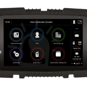 ALEA TAB Einsatznavigation, Funkbedienung und eigene Inhalte für Rettungsdienste, Feuerwehr, Polizei